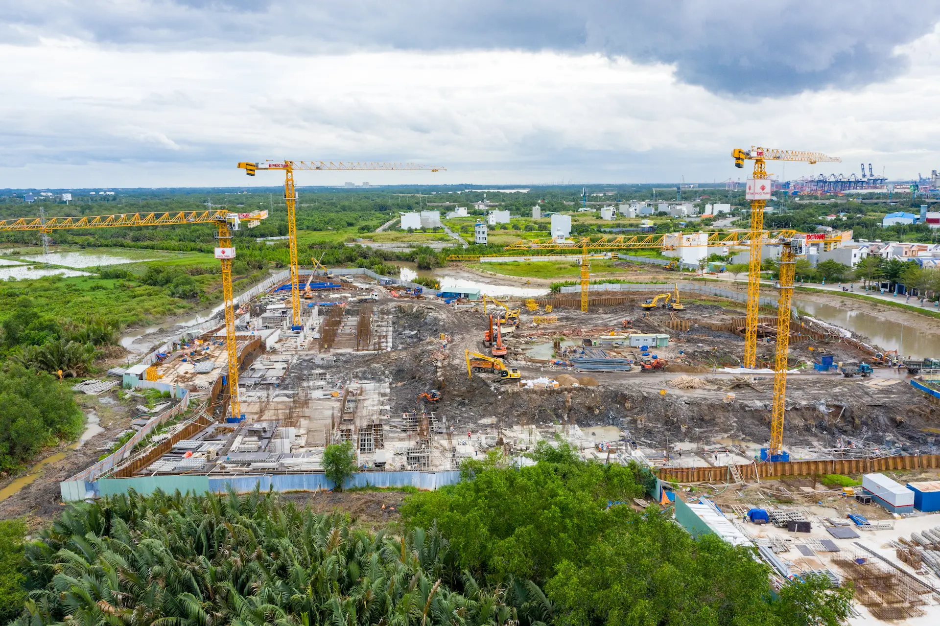 Tiến độ xây dựng dự án MT Eastmark City Thủ Đức tháng 10/2022